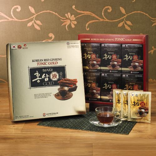 KOREAN RED GINSENG TONIC GOLD 50ml *30pcs